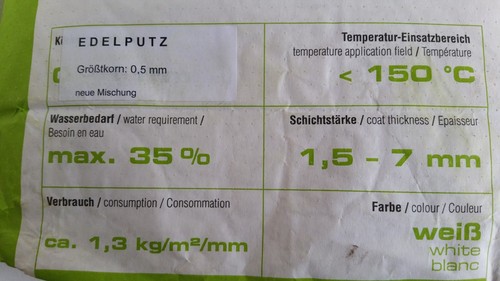 Austroflamm edelputz - kg,