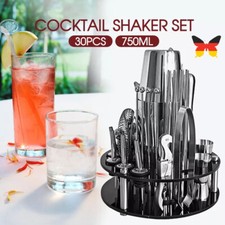 30 tlg Edelstahl Cocktail