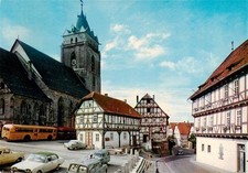 Wolfhagen Marktplatz Fachwerkhaeuser Kirche