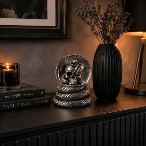 Schüttelkugel totenkopf - totenkopf, &