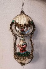 alter Christbaumschmuck wunderschönes Glasornament Zwerg-Baumschmuck Ballon