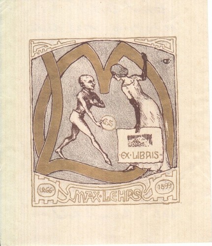 Exlibris bookplate - exlibris,