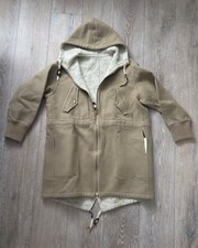 Louis Vuitton – Parka zum Wenden aus Cashgora in Beige, Gr. 36/38