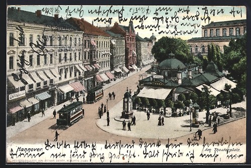 Ansichtskarte hannover am - ansichtskarte,