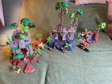  Playmobil Dschungeltempel Ruine Set 3015 und 4842 individuell zusammengestellt