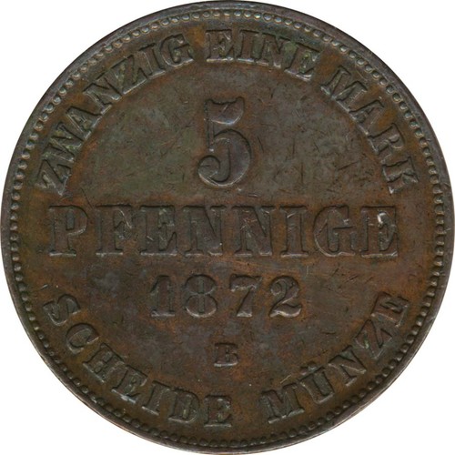 Mecklenburg schwerin pfennig - 5,