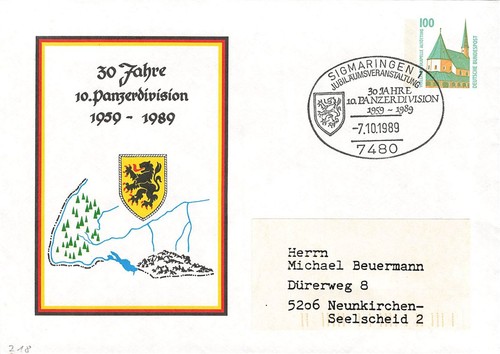155297 feldpost bundeswehr - feldpost,