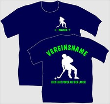 Hockey Shirt Feldhockey Floorball Unihockey Shirt T-Shirt Trikot Vereine Kids 6