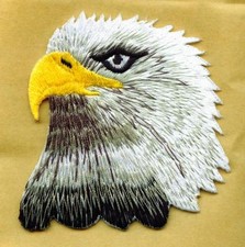 Adler Amercian Eagle  Aufnäher  Patch  Weißkopf-Seeadler Indianer