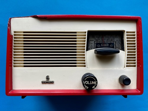 Siemens nora röhren radio - siemens, a