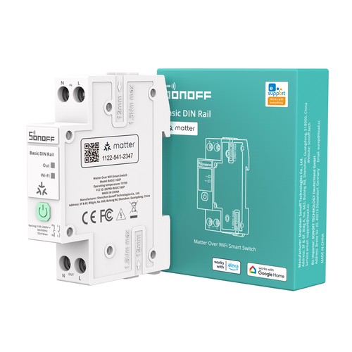 Sonoff wifi smart din rail - smart,