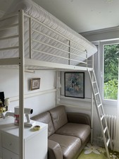 IKEA Hochbett 90x200 cm Weiß