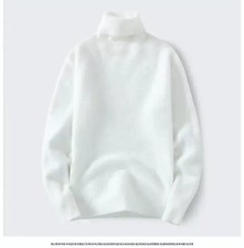 Pullover herren weiß hoher - a,