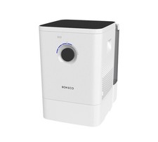 BONECO Luftbefeuchter Luftwäscher W400 Verdunstermatte Pollen Hausstaub weiß