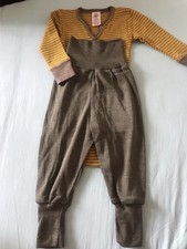 Neu Set 2er Engel Natur Petit Body&Hose Gr.62/68