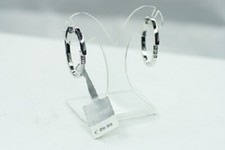 ESPRIT Ohrrige Creolen 925 Sterling Silber Besatz ESCO90601 edel lang oval NEU