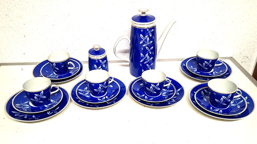 Porzellan fine china kobalt - porzellan,