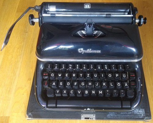 Mechanische schreibmaschine - mechanische,