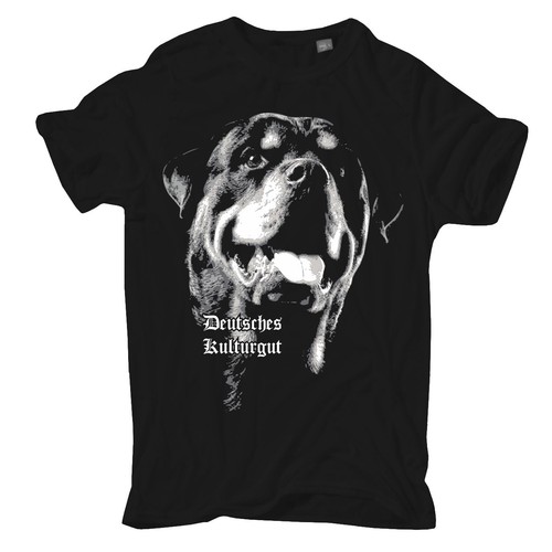 Herren tshirt rottweiler - herren,