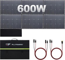 600W PV Solarpanel Leicht