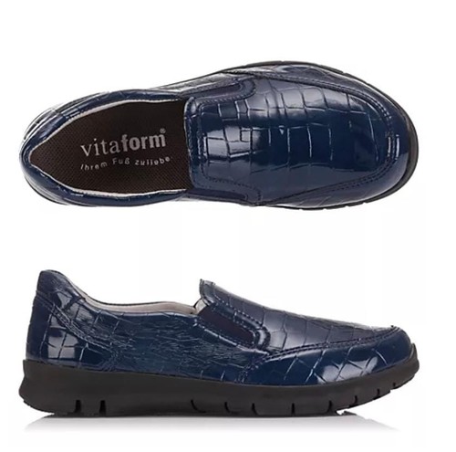Vitaform damen slipper leder - damen-slipper,