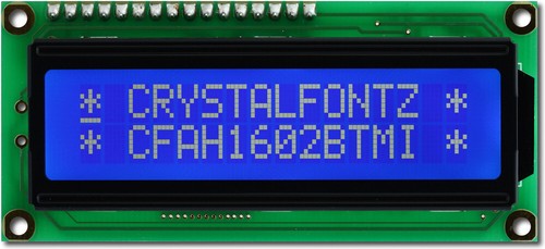 Charakter lcd modul - charakter,