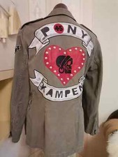 Pyrate Style Parka Jacke Khaki OLIV PONY Kampen limitierte Edition Gr S Jacket