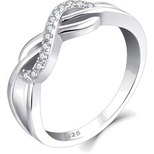 Ring Damen Silber Zirkonia