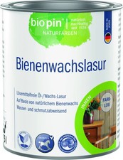 Biopin Bienenwachslasur 750 ml