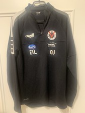 Viktoria Köln Trainer Olaf Janßen - Zipper / Jacke - Größe L - Matchworn !