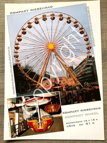 Werbeprospekt giant wheel - giant,