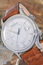 JAEGER LECOULTRE MASTER REVEIL AUTOMATIK ARMBANDWECKER MASTER CONTROL 1000 HOURS