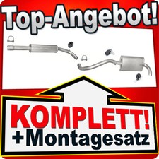 Auspuff für VW LUPO 1.4 16V 75PS 1998-2005 Auspuffanlage