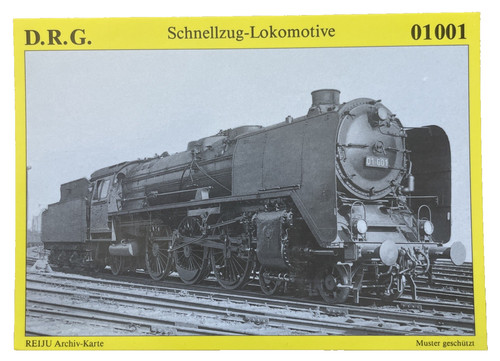 Postkarte zug eisenbahn - postkarte,