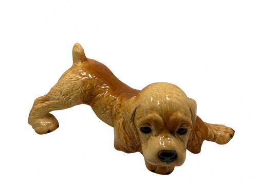 Goebel figur hund cocker - figur,