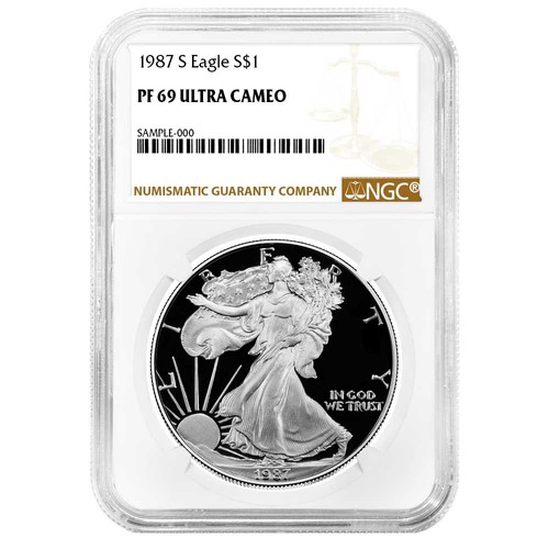 1987 oz proof - $1,