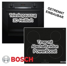 BOSCH Herdset autark Backofen