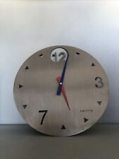 Vintage Wanduhr Memphis Design