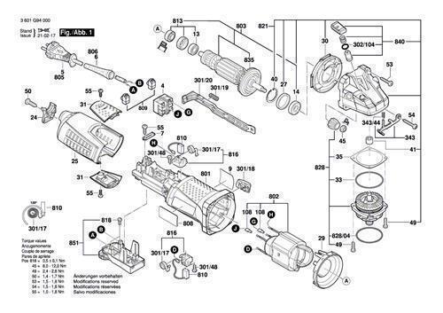 Bosch ersatzteile für gws - ersatzteile,