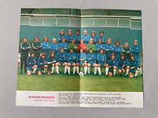 OLDHAM ATHLETIC 1973/74 17x signed magazine page 8 x 10 autograph
