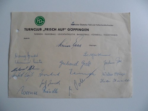 Frisch auf göppingen - frisch, 60er