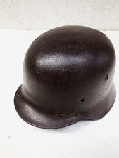 Alter Stahlhelm M40/M42 vom 2.WK orginales Stück mit Gravur* SE 66*