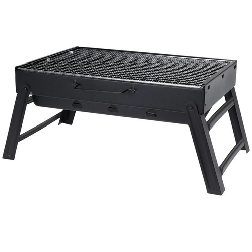 Tragbarer holzkohlegrill - tragbarer,