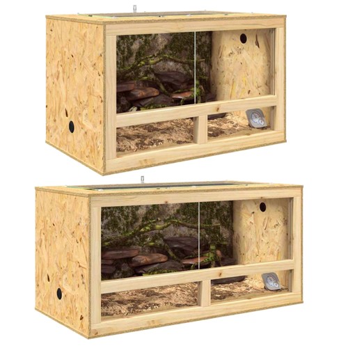 Terrarium braun osb - braun,