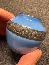 Kobaltblaue Miniaturvase mit