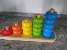 Holz steckspiel - ,
