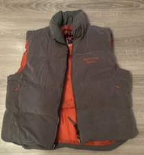 Warme leichte Reitweste, Weste Grau Orange Gr. M 38 Loesdau sportiv Black-Forest