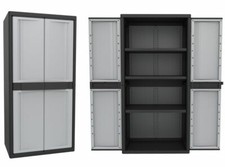 2 x Kunststoffschrank