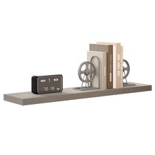 Woltu Wandregal MDF-Wandboard Hängeregal Schweberegal Küchenregal Wanddeko