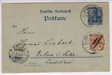 DSWA 1901 MITLÄUFER-FRAGE/ANTWORT-GA P46aII+Nr 5b JAKALSWATER (BA5551